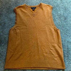 NWOT Banana Republic men’s wool sweater vest XL
